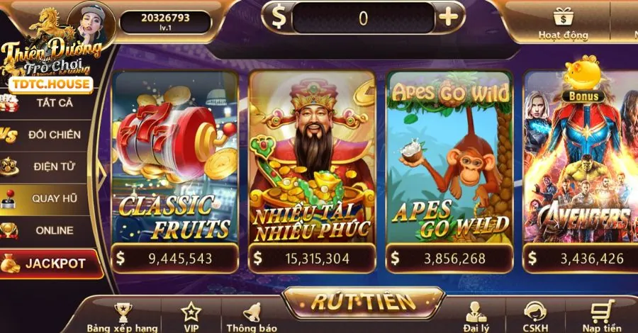 Game Nổ Hũ Jackpot Lũy Tiến